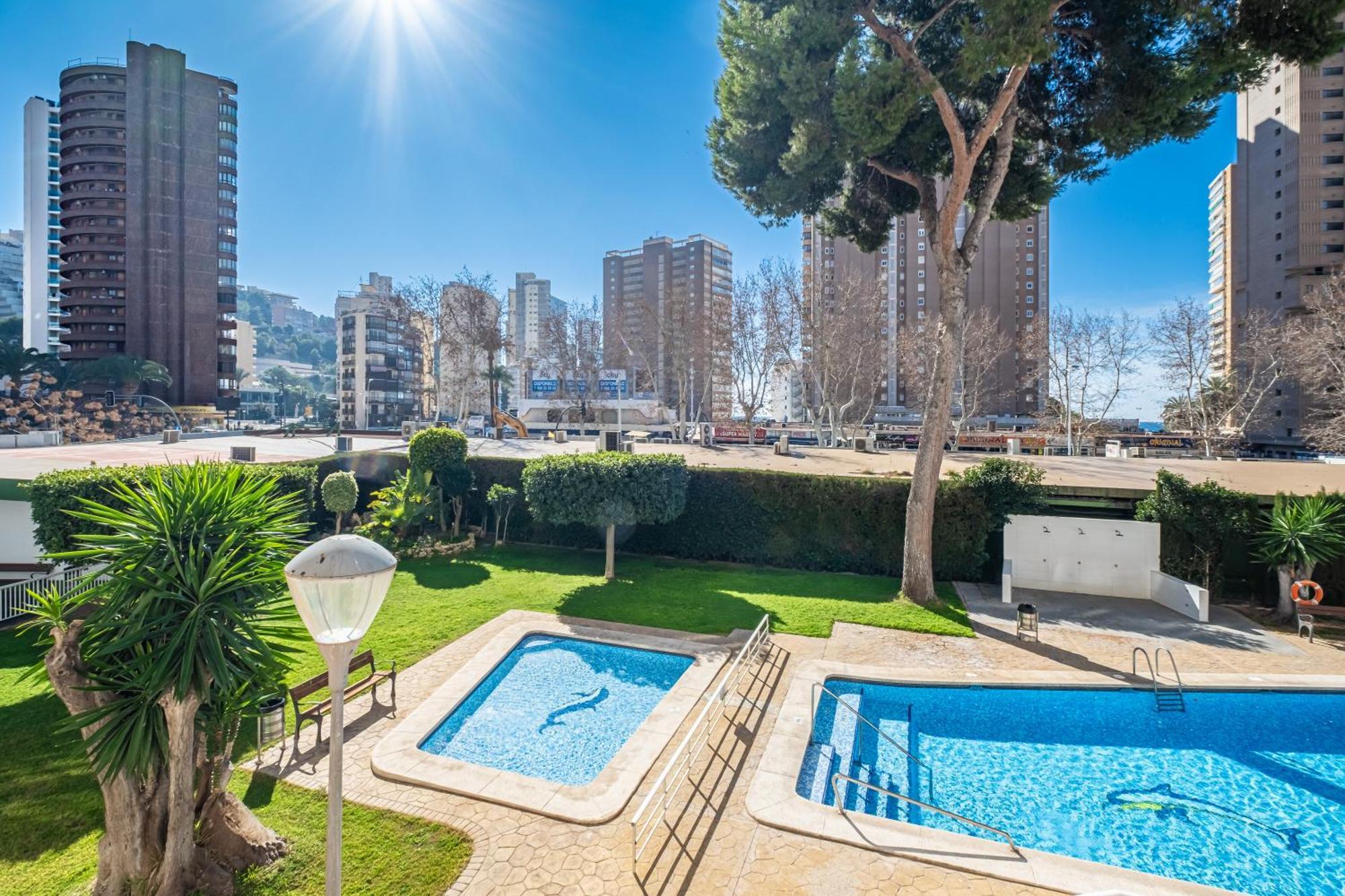 Albatros 2-6 Estudio Levante Beach Benidorm Buitenkant foto