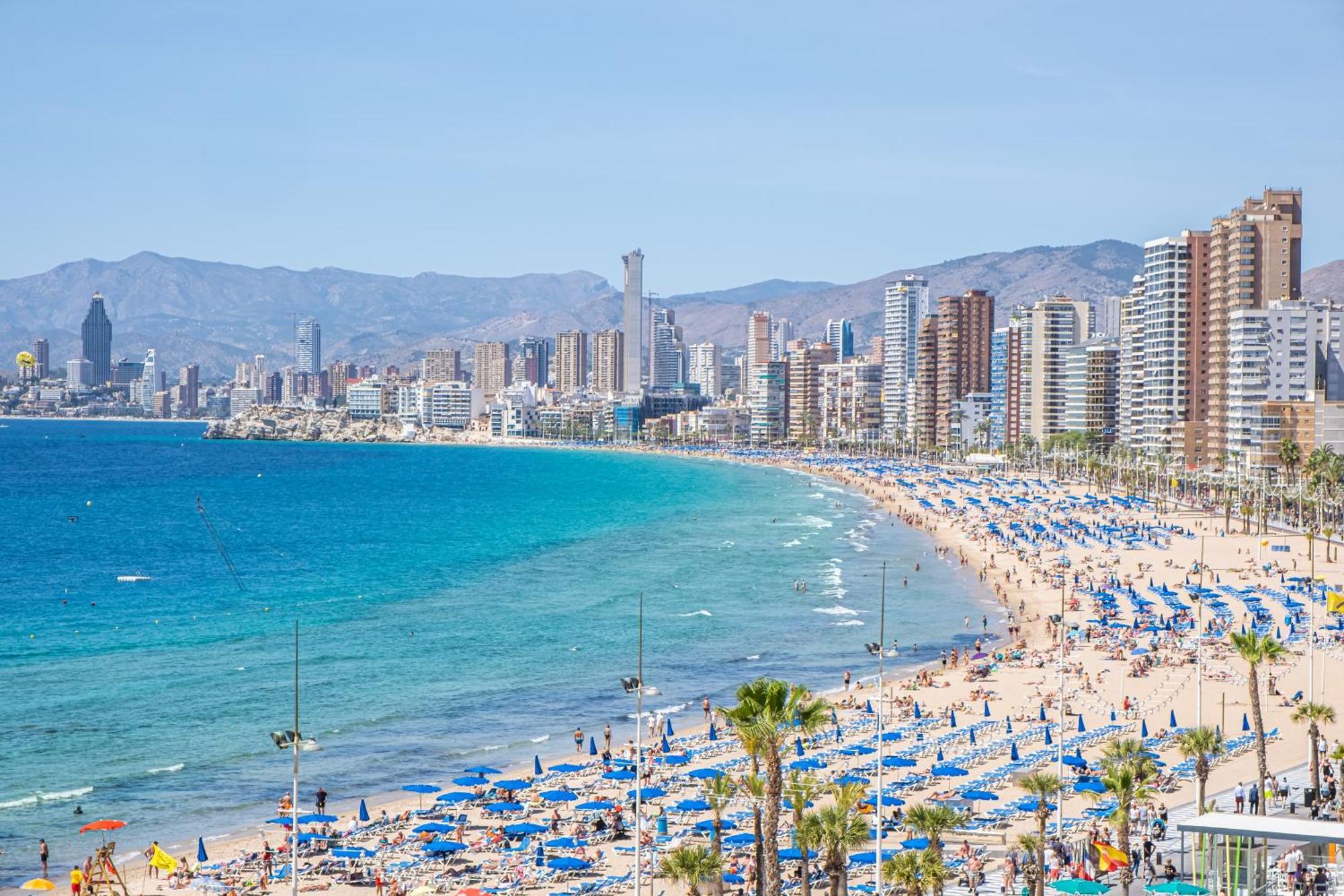 Albatros 2-6 Estudio Levante Beach Benidorm Buitenkant foto